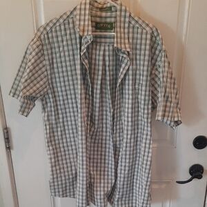 Mens Orvis Short Sleeve Shirt Large